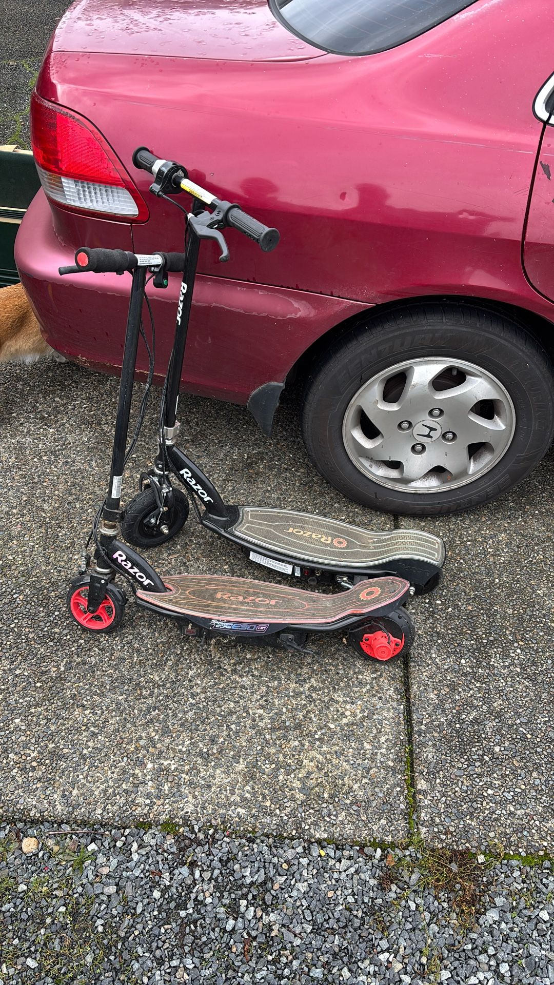 2 Razor Scooters
