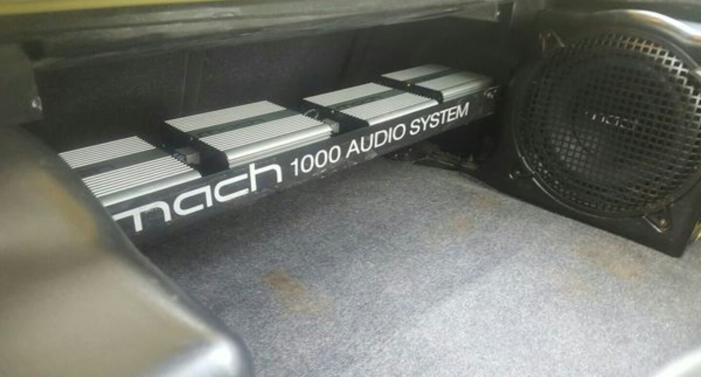 Mach 1000 audio system