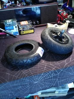 2 -200 x 50 -4 ply tires New