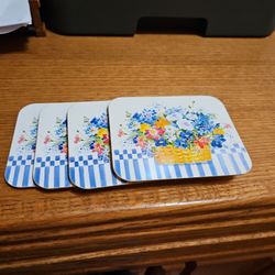 Set Of 8 Coasters New Mint