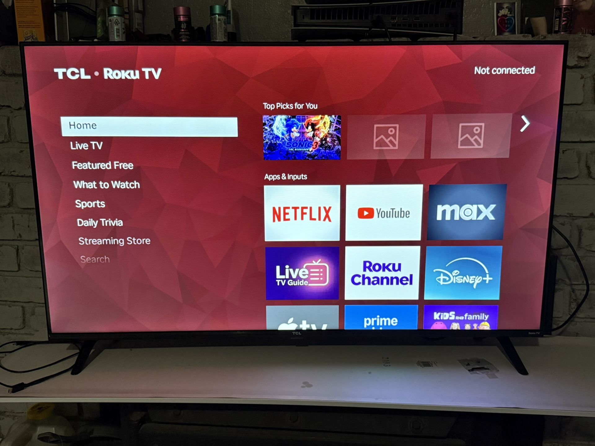 Roku tv 43’