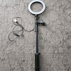 Lampara luz led para contenido de redes sociales