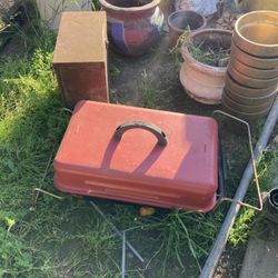 Small camping grill BBQ barbecue