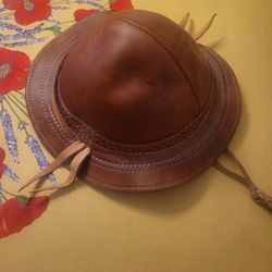 New Brazilian Leather Cangaceiro Hat