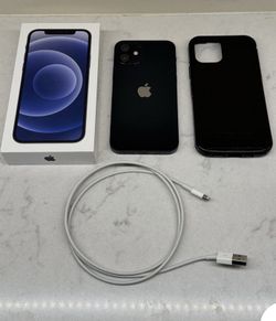 iPhone 12 5G NEW CRICKET 100% battery