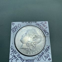 1889 o Morgan SILVER Dollar Error Coin RARE 