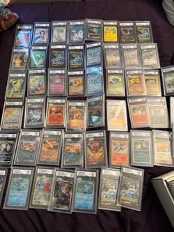 Pokémon Slab Collection Charizard , Pikachu ETC