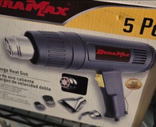 "NEW"! DuraMax Heat Gun 5pc set- AQ35000G