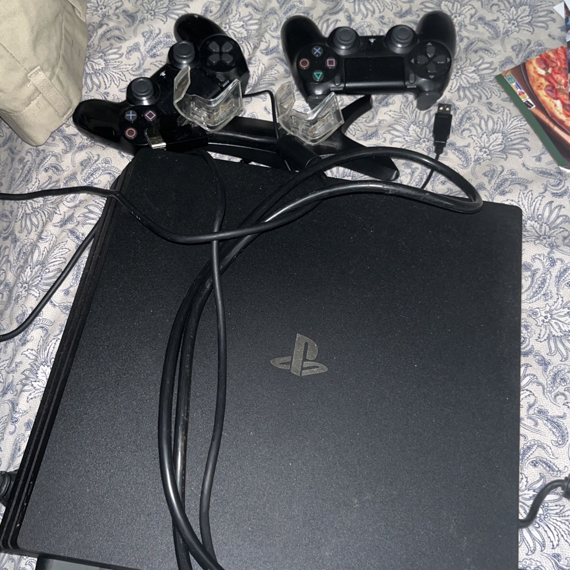 PS4 With Controllers