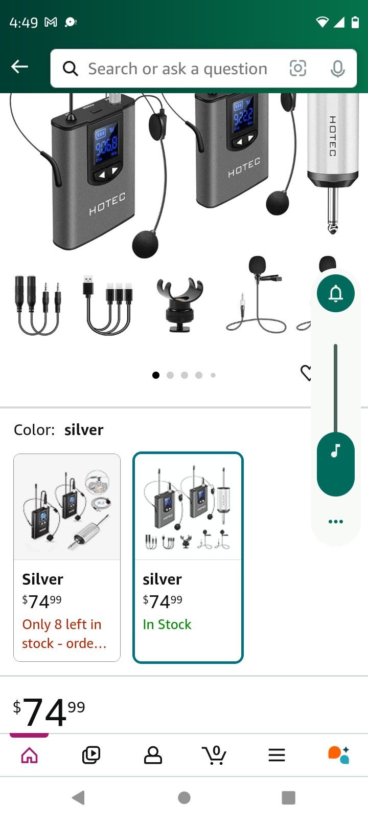 Hotec Model H-U25 Wireless Headset