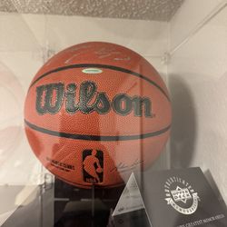 Lebron James signed basketball