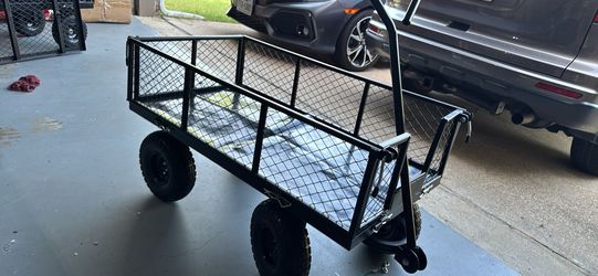 Garden Steel Wagon Cart