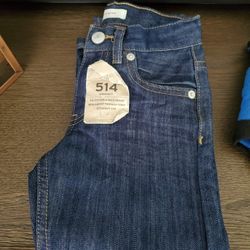 Boys New Levi Jeans, Size 4