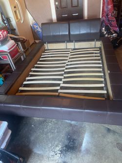 Queen bed frame