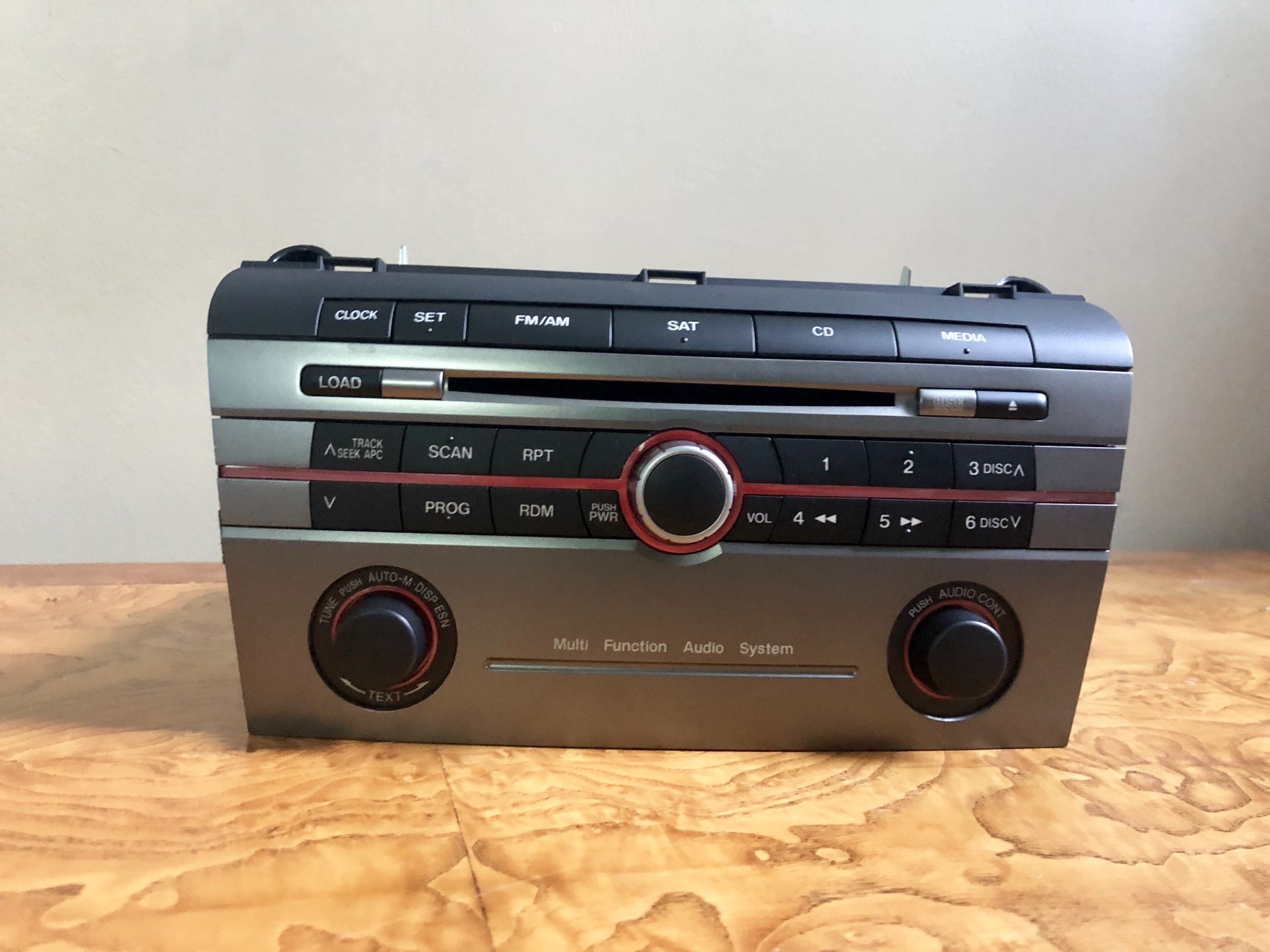 Mazda OEM car radio / CD player