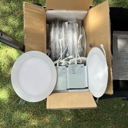 5-6”  Slim LED Panel Lights 