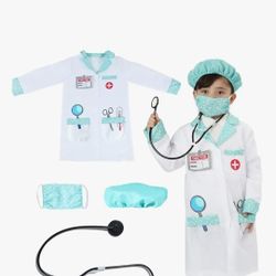 Kids Doctor Costume Or Roleplay Dress Up