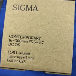 Sigma Contemporary 16-300mm F3.5-6.7 Dc Os 