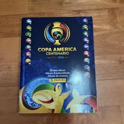 2016 Panini Copa America Album + Stickers