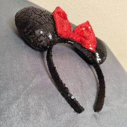 Minnie Mouse Sequin Ears