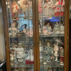 Lighted Curio Cabinet