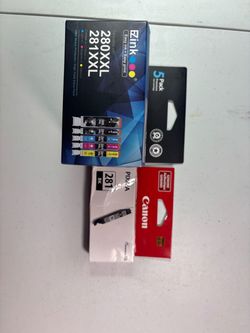 6 Canon PIXMA Printer cartridges