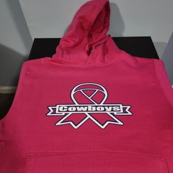 Pink Dallas Cowboys Pink Hoodie