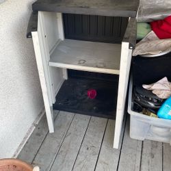 Heavy Duty Plastic Storage Cabinet Garden/ Garage