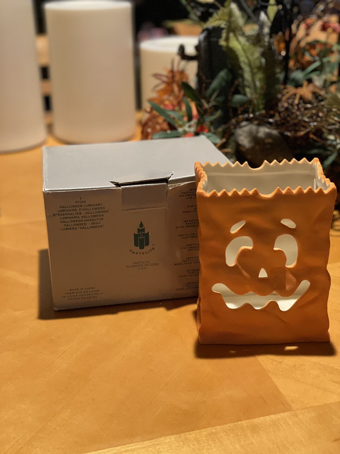 Halloween Luminary Pumpkin