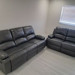 SOFA SET 2PCS  ( RECLINERS) ✨️FINANCING AVAILABLE NO CREDIT NEEDED✨️