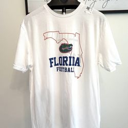 NWT Florida Gators State Field T-Shirt - White- Men's Large Short Sleeve Tee