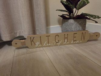 Kitchen The Heart Of The Home Decor Sign