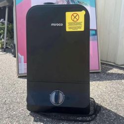 Large Room Humidifier Black Miroco MI-AH001 Ultrasonic Cool Mist - Home Appliance