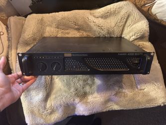 EMB Pro PA8400 Rack Mount Power Amplifier – 4200W Peak