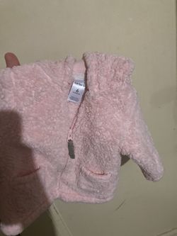 Fleece Sherpa Sweater 6 Month Girl 