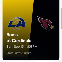 Arizona Cardinals vs Los Angeles Rams (9/15/24)-Price Per Seat