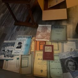 Lot Of 16 Vintage Sheet Music  Just Garland , Bing Crosby , Violen , Piano 