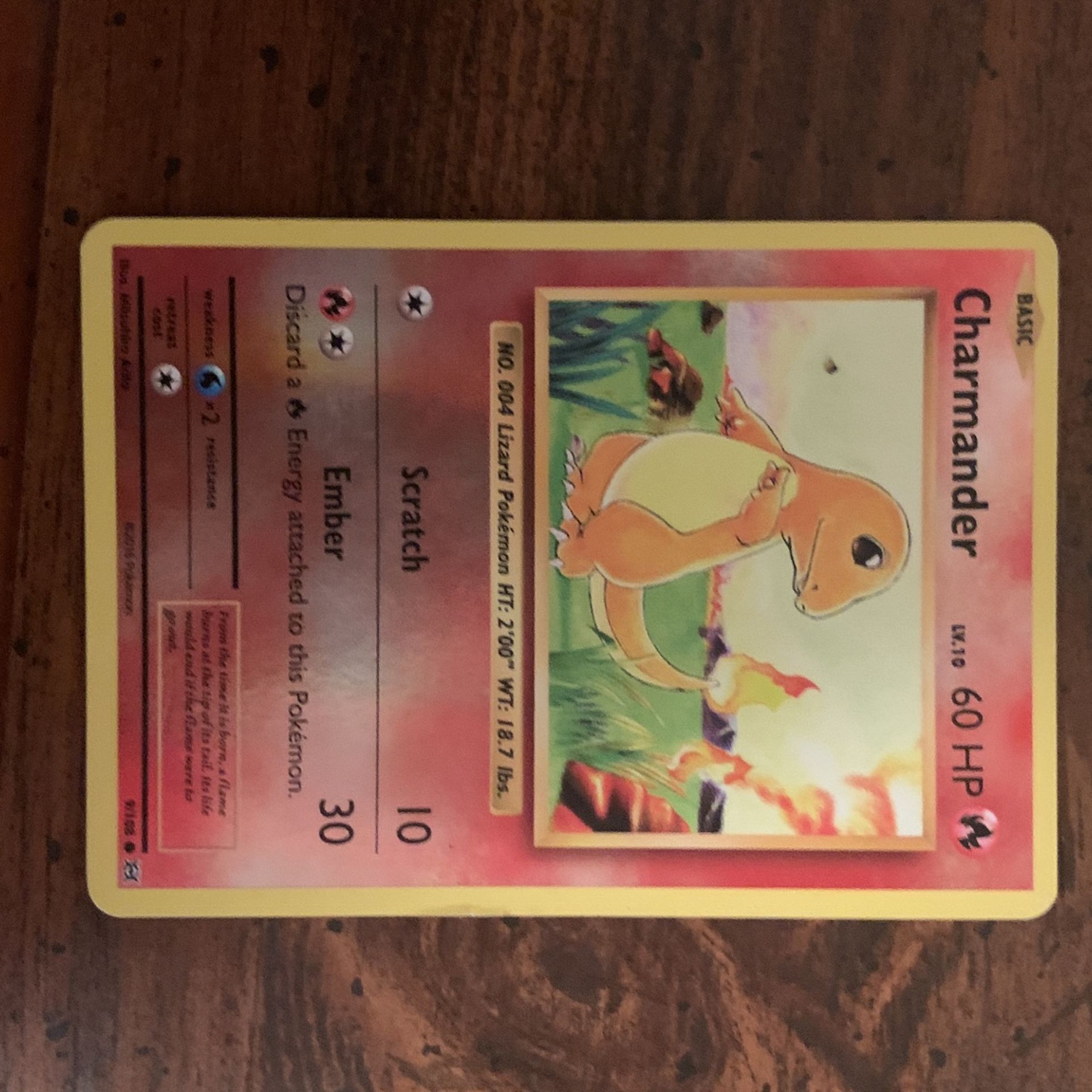 Charmander Pokmon Card - thefunkyskunk.ie