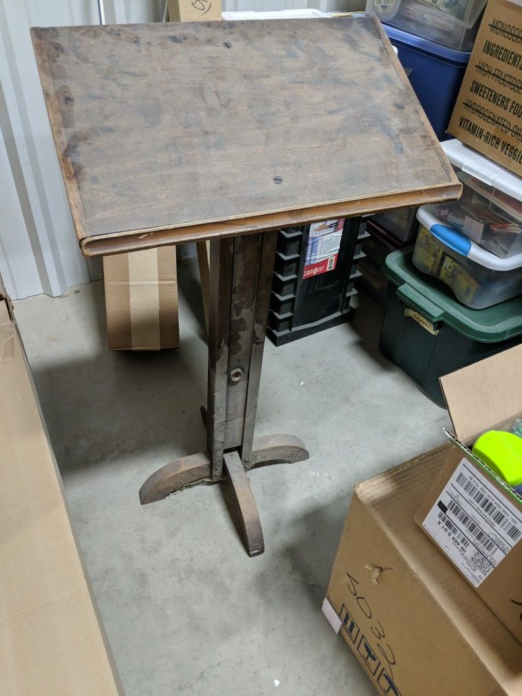 Vintage Adjustable Lecturn