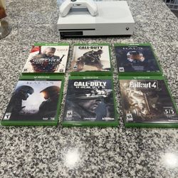 Xbox One S With Games