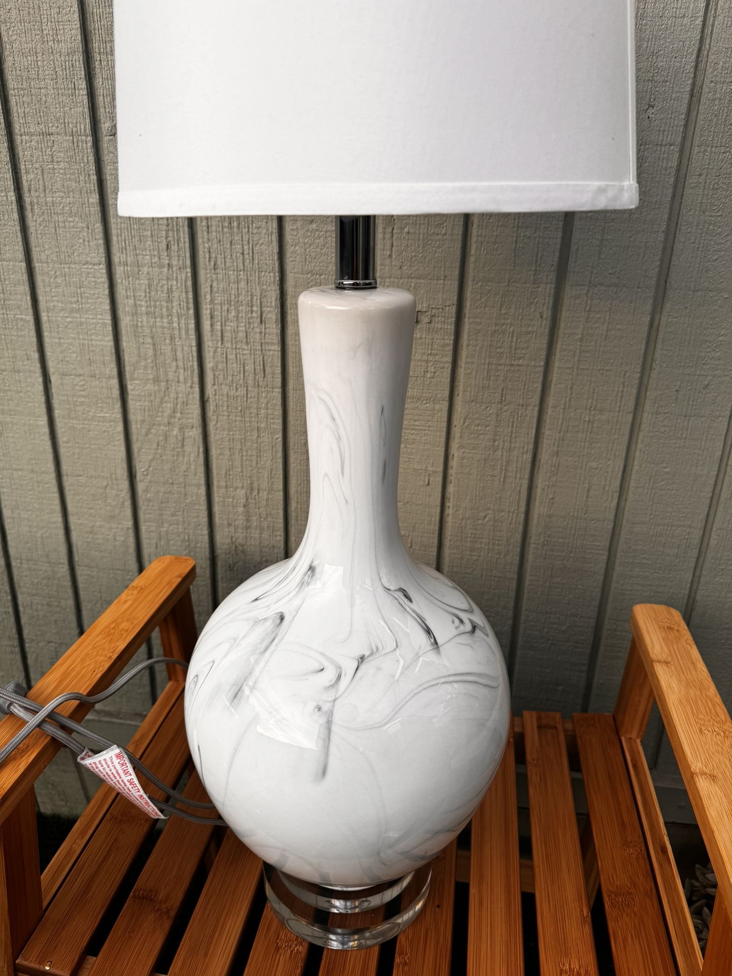 Base Lamp Mármol Style New