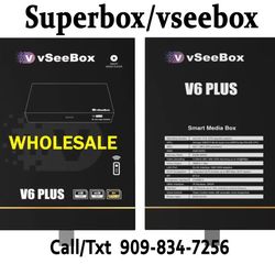VSEEBOX V6 PLUS NEW supreme  new Model  Wholesale reseller  V6 VSEE BOX  PLUS