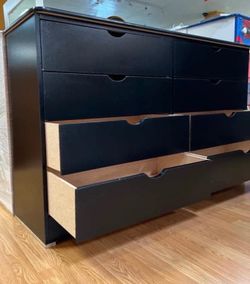 8 Drawer black Kathy