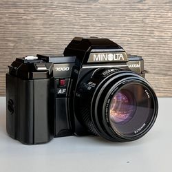 Minolta Maxxum 7000 35mm film SLR camera Photography FILM SCHOOL COLLEGE 