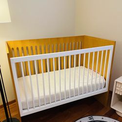 Crib and Mattress 