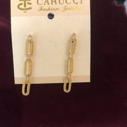 Elegant Gold color earrings.