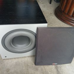 Polk Audio Subwoofer With Adjustable Volume And Hertz