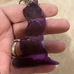 Handmade Resin Pregnancy Keychain 