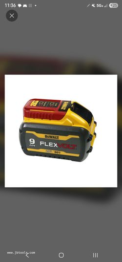 Dewalt 9 Ah FLEXVOLT 20V-60V NEW