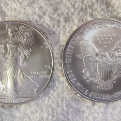 1 oz American Silver Eagle Coin 2006
